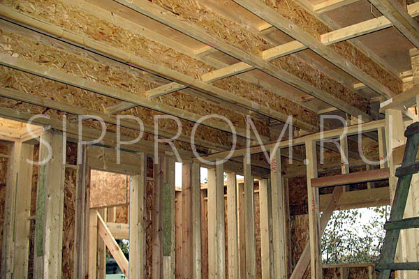 Двутавровая деревянная балка