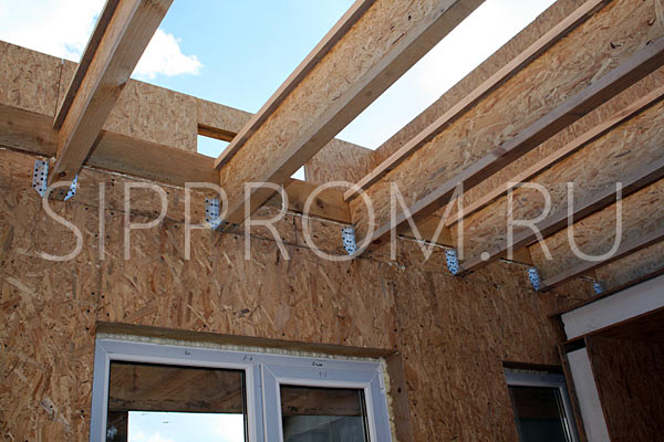 Двутавровая деревянная балка